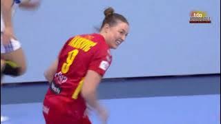 Europeo Femenino Austria-Hungría-Suiza 2024 - 2º Fase 2º Partido Grupo I. Francia vs. Montenegro